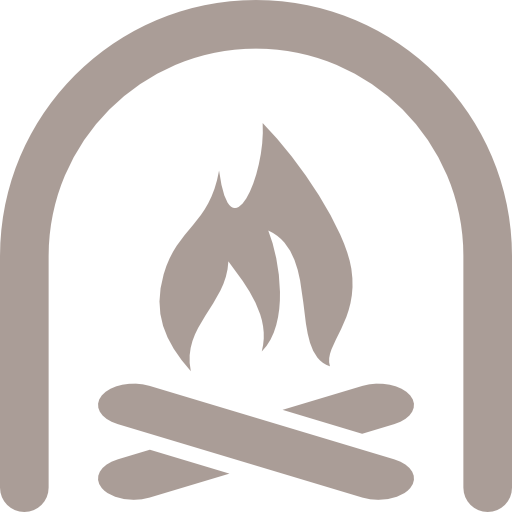 Icon cheminée